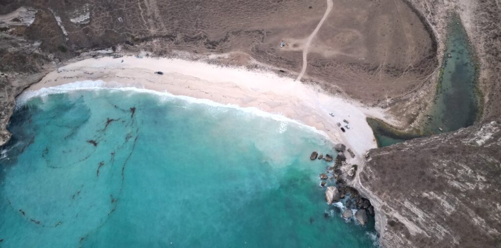 Hidden beach